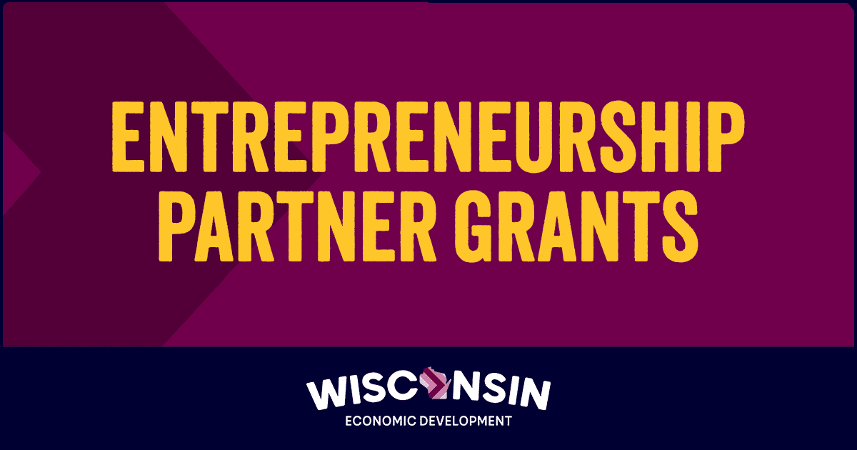 Entrepreneurship Partner Grants banner
