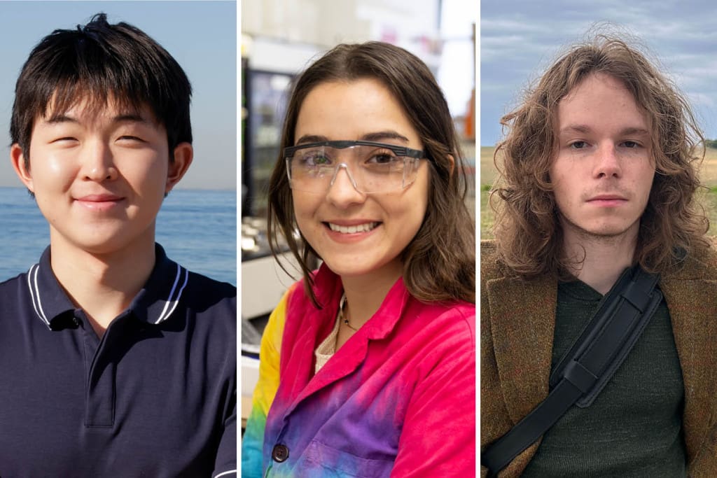 Scott Chang, Katarina Aranguiz and Axell Boomer