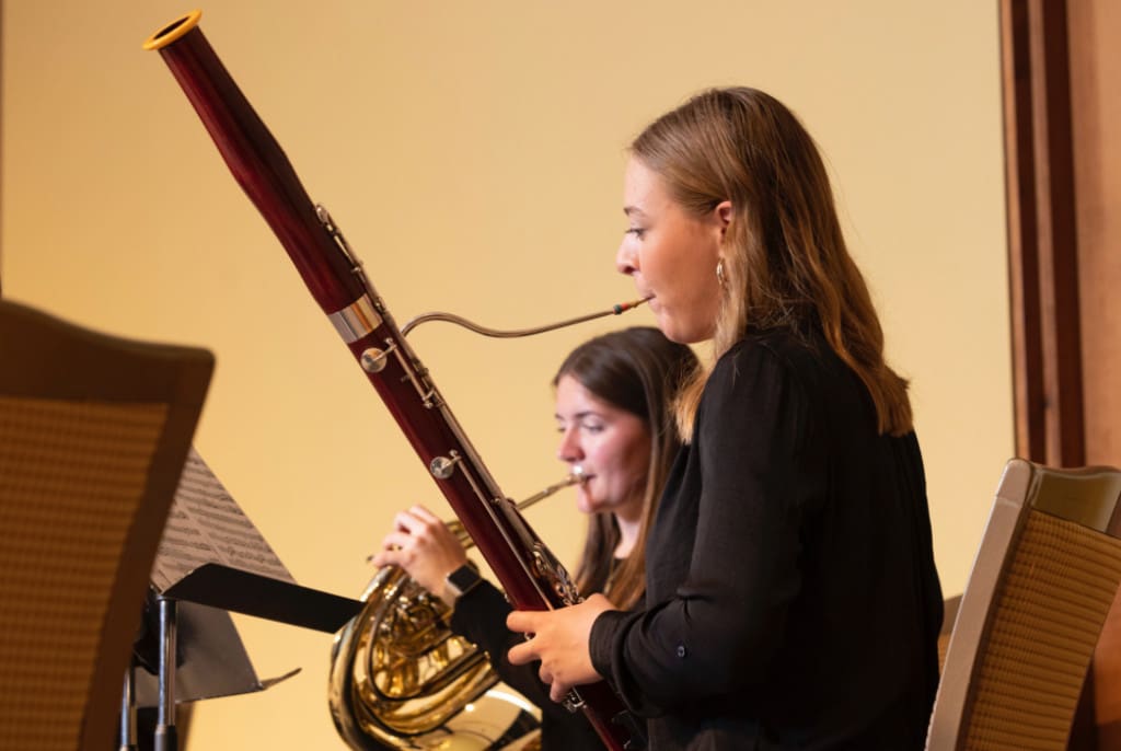 Presley Hansen’s favorite pieces to play on the bassoon include Carl Maria Von Weber’s Andante and Hungarian Rondo. Submitted photo