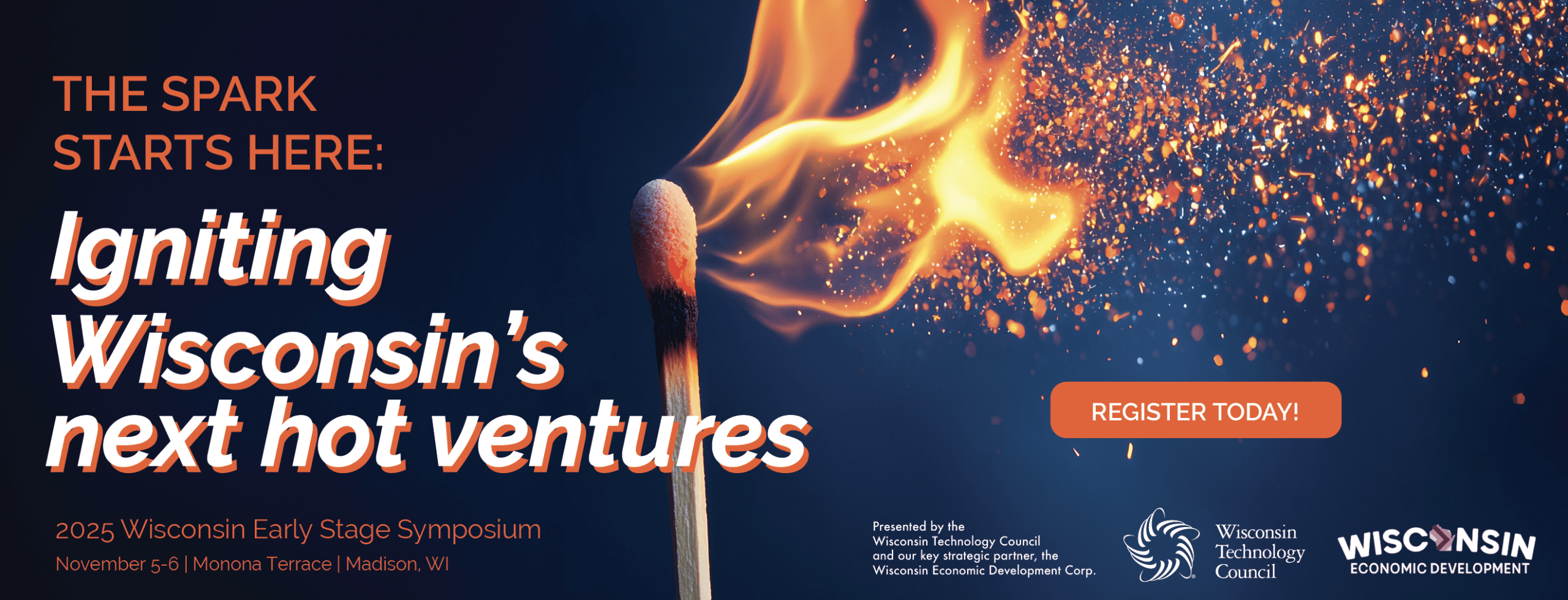 Early stage symposium banner