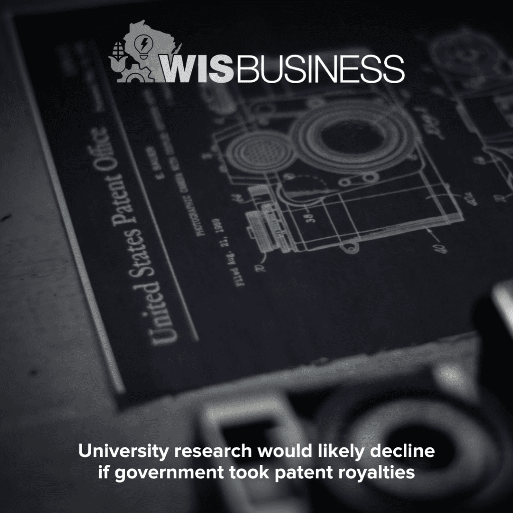 WisBiz - gov patent royalties
